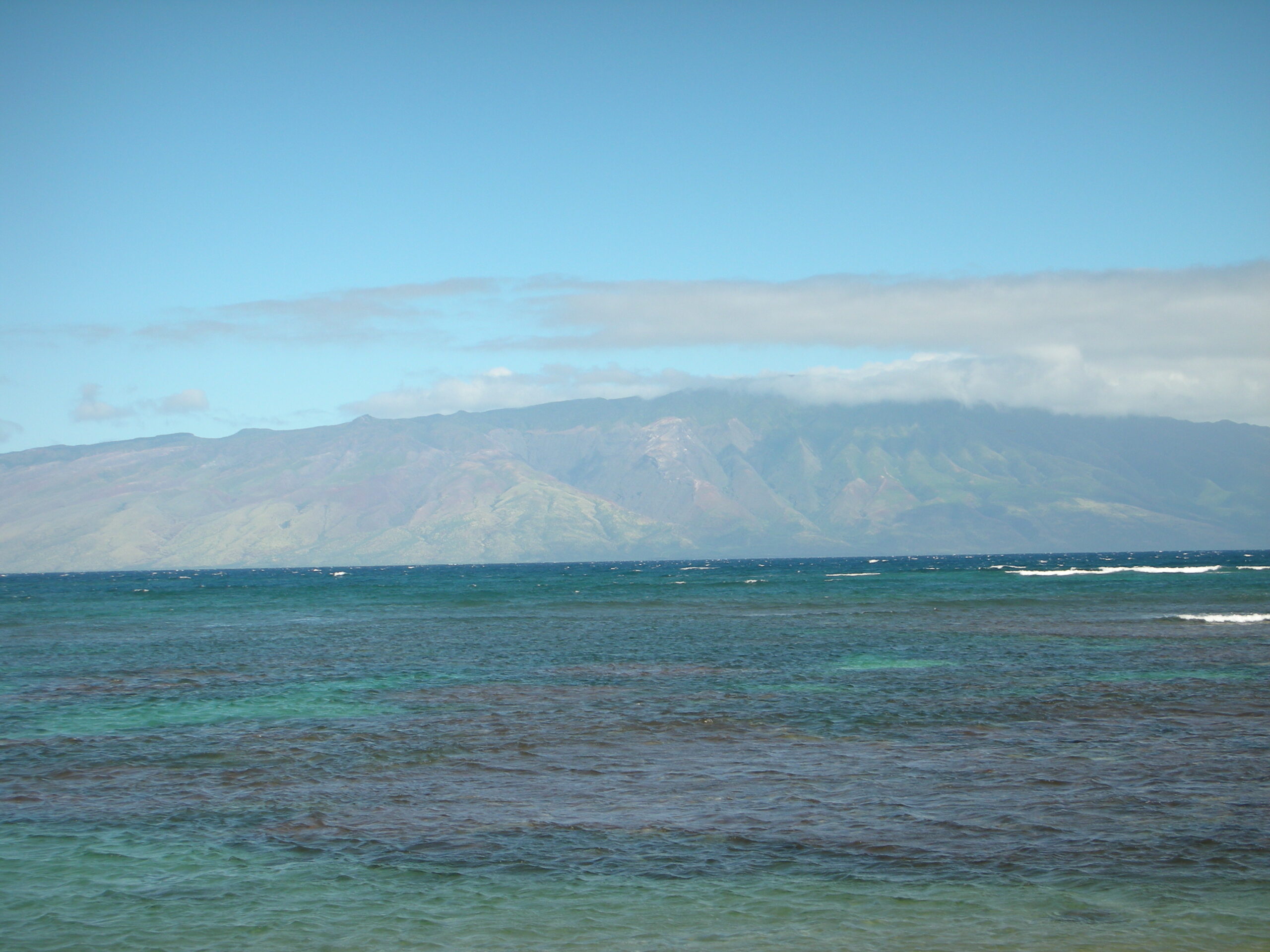 View of East Molokai from Shipwreck Beach, Lanai